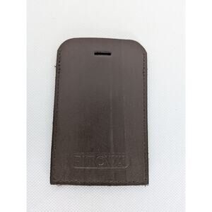 Rimowa Luggage Suitcase Information Tag Brown (no buckle)